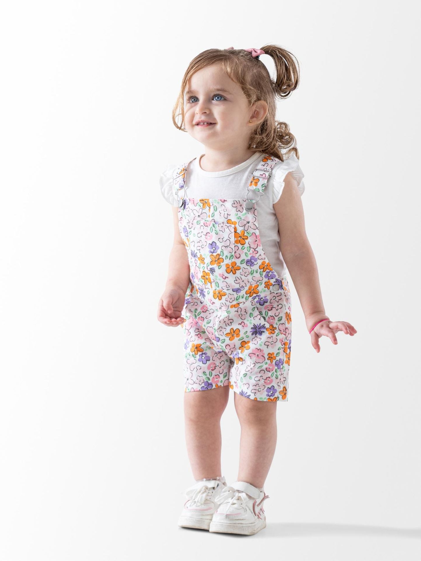 Floral 2PCS Shortall