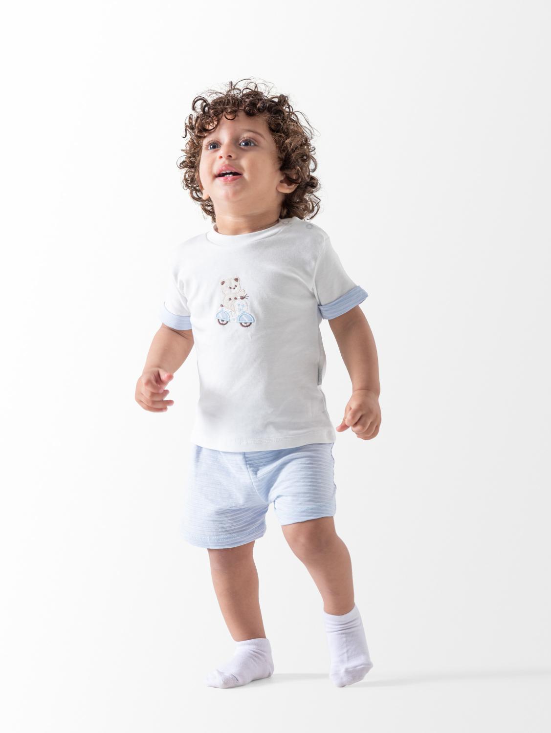 Ninos Kids storeBear Short Setطقم قطعتينBumber