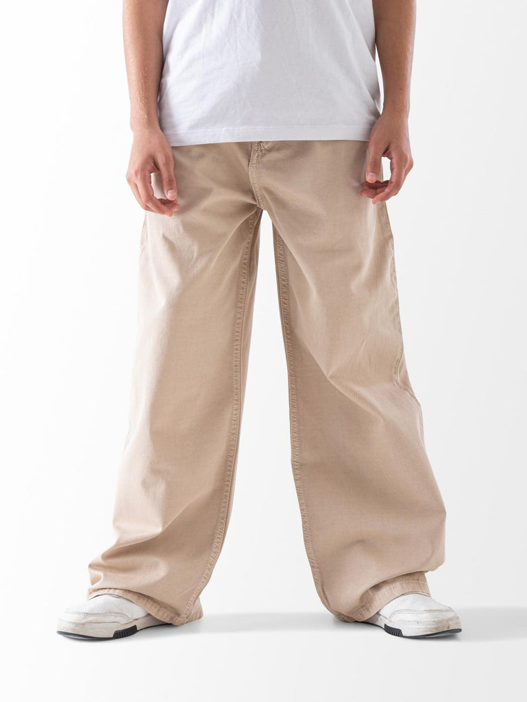 Wide Leg Gabardine Pants