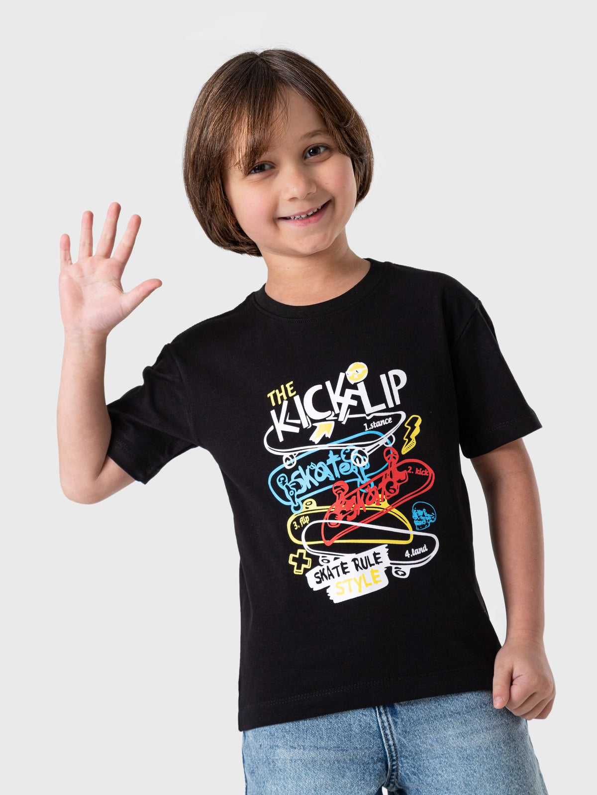Ninos Kids storeKick Flip T-ShirtT-ShirtsNINOS