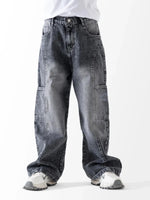 Ninos Kids storeBoys' Grey Wide Leg JeansJeans pantsNINOS