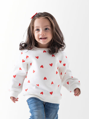 Ninos Kids storeHearts SweatshirtSweatshirtsNINOS
