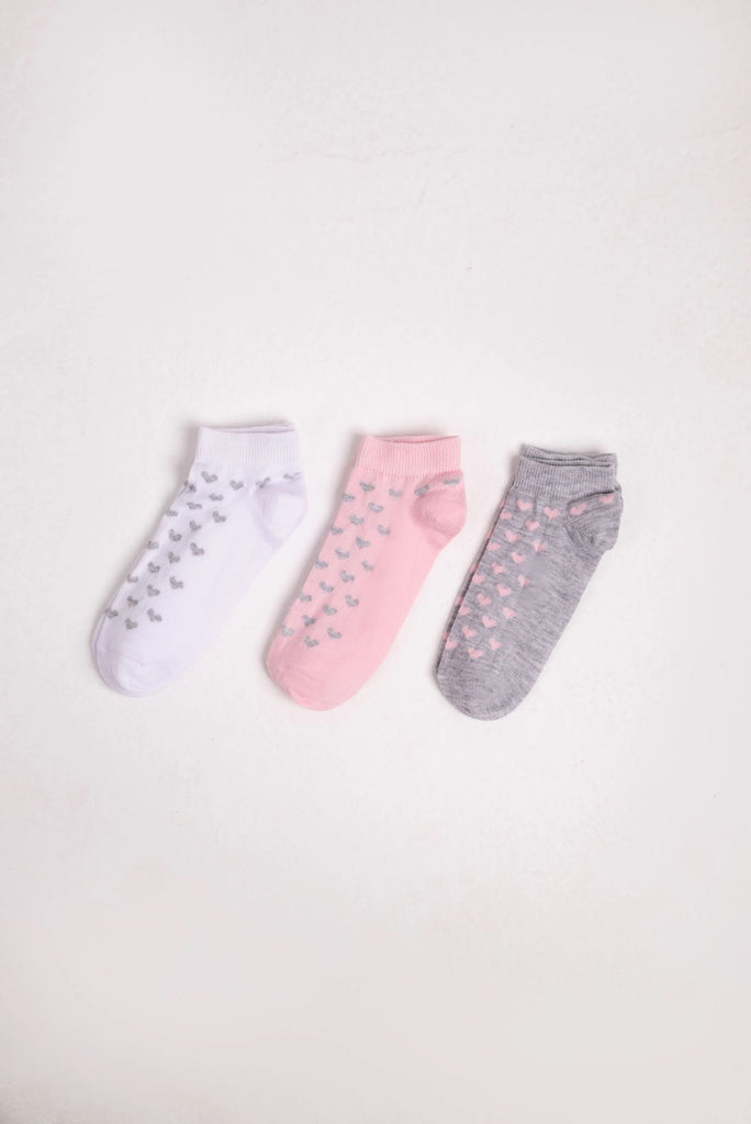 Ninos Kids storeHearts 3PCS SocksSocksSOLANG