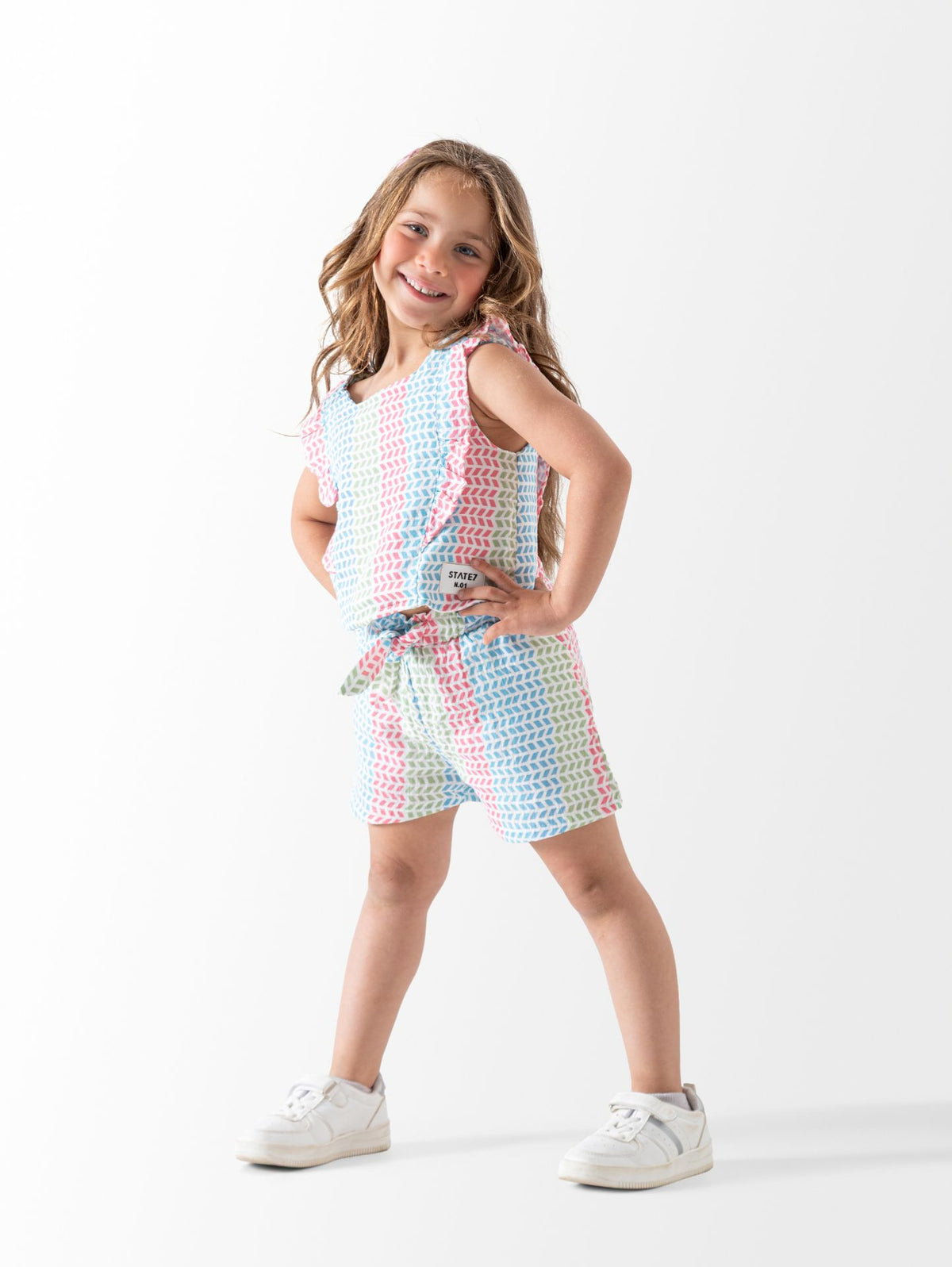 Ninos Kids storePatterns Short Setطقم خروجCOLORS