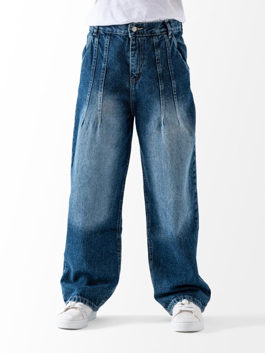 Ninos Kids storeGirls' Dark Denim Wide Leg JeansJeans pantsNINOS