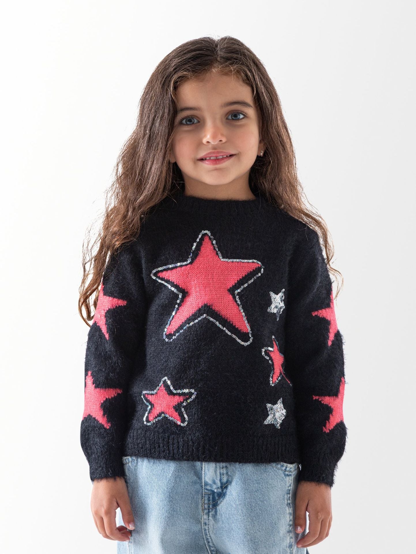 Ninos Kids storeStars PulloverKnitwearCHINA