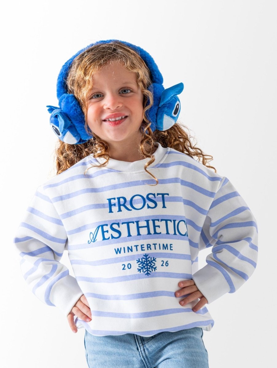 Ninos Kids storeGirls' Off-White Frost SweatshirtSweatshirtsNINOS