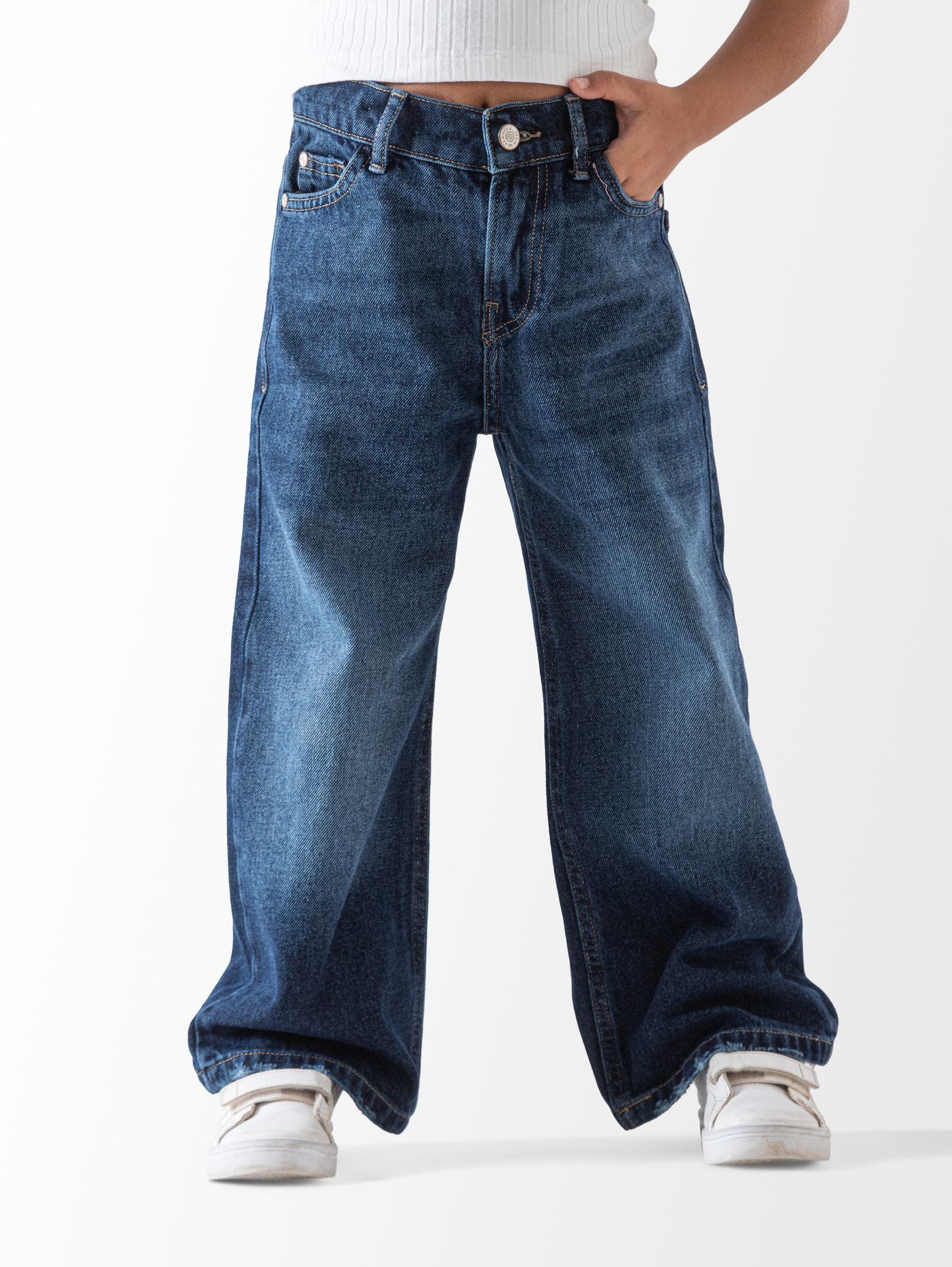 Wide Leg Jeans Pant