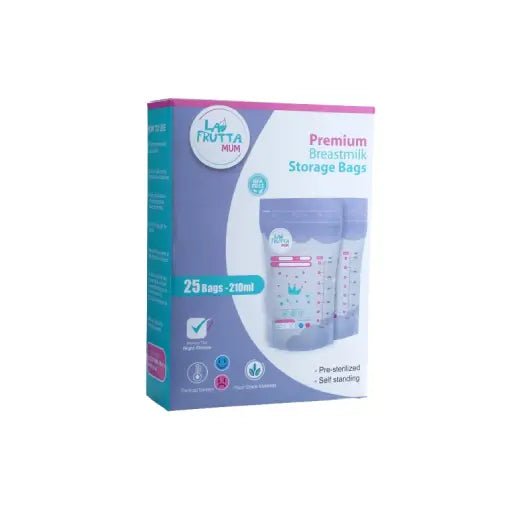 Ninos Kids storePremium Breast Milk Storage Bags 25pcs 210mlMilk StorageLaFrutta