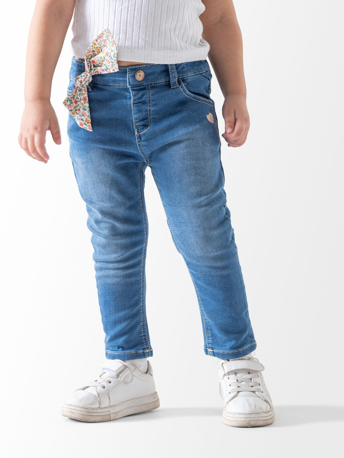 Ninos Kids storeBaby Girls' Light Denim JeansJeans pantsNINOS