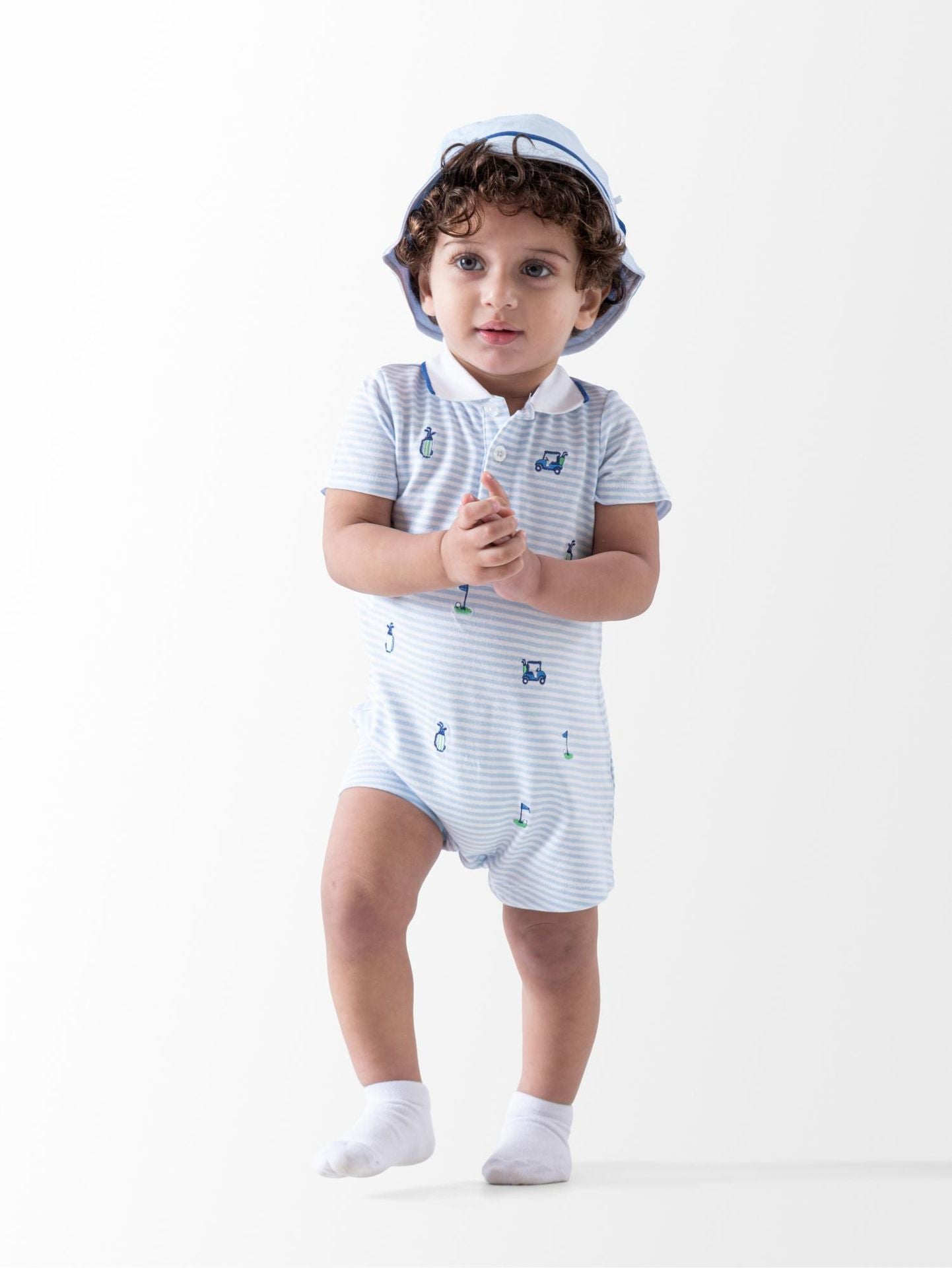 Ninos Kids storeGolf 2PCS RomperRompers & SleepsuitsGeneric