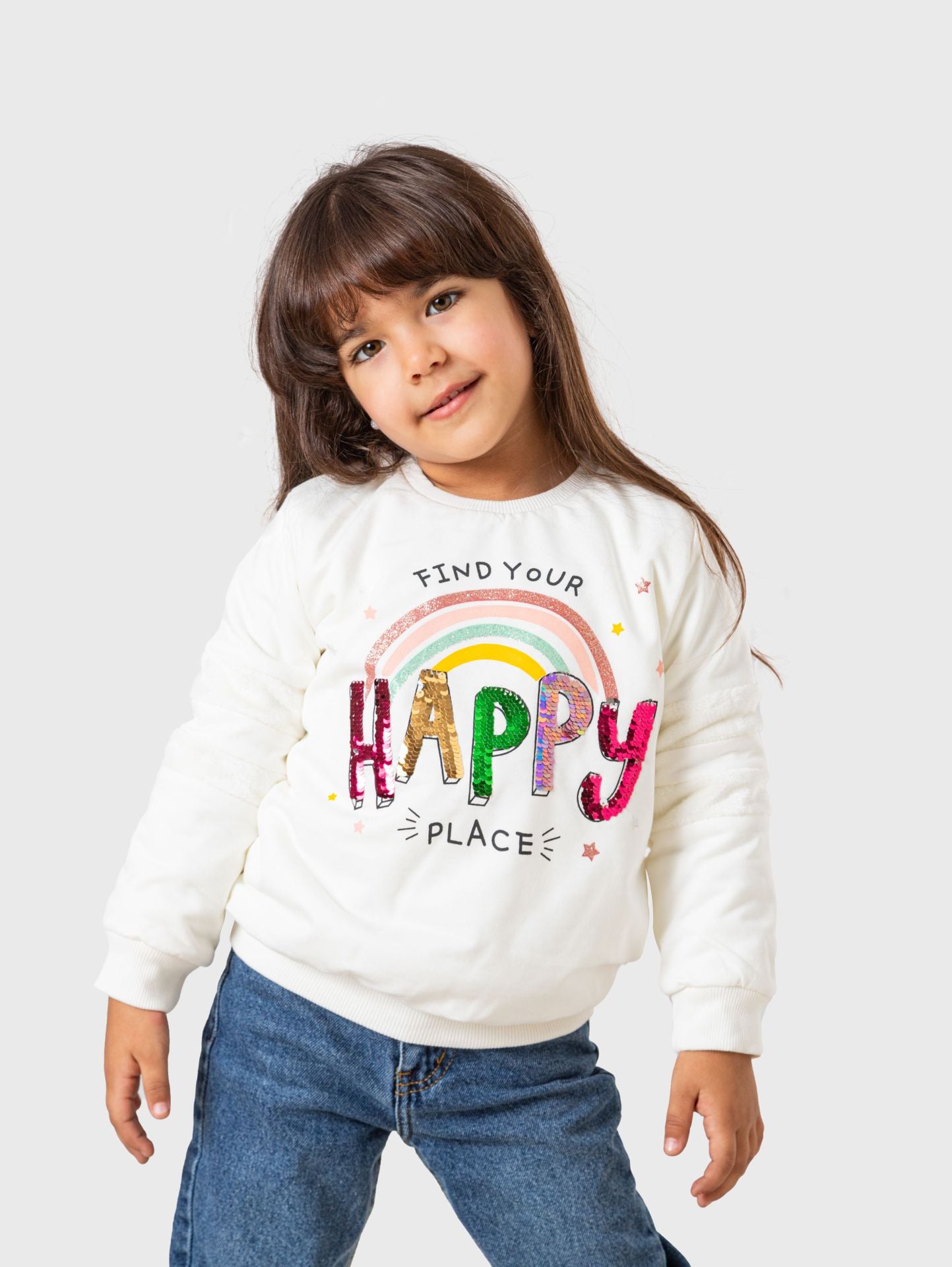 Ninos Kids storeHappy SweatshirtSweatshirtsLucky Tucky