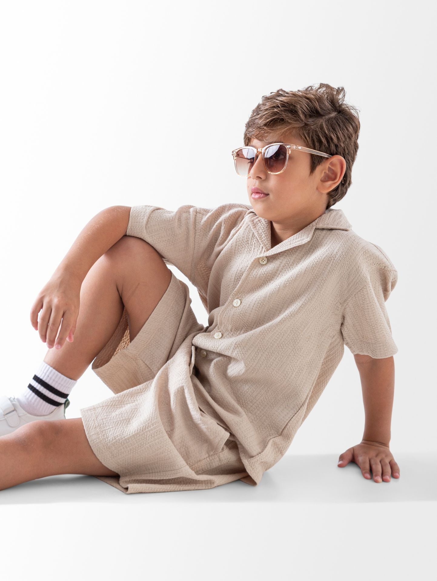 Ninos Kids storePlain Short SetØ·Ù‚Ù… Ø®Ø±ÙˆØ¬NINOS