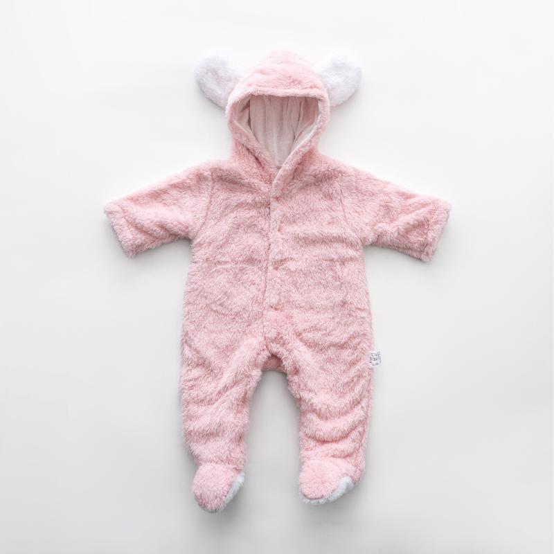 Ninos Kids storeGirls' Pink Fur RomperRompers & SleepsuitsGeneric