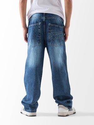 Wide Leg Jeans Pants