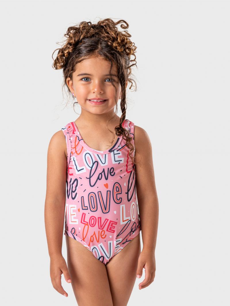 Ninos Kids storeLove SwimsuitOne - Piece SwimwearI Wear