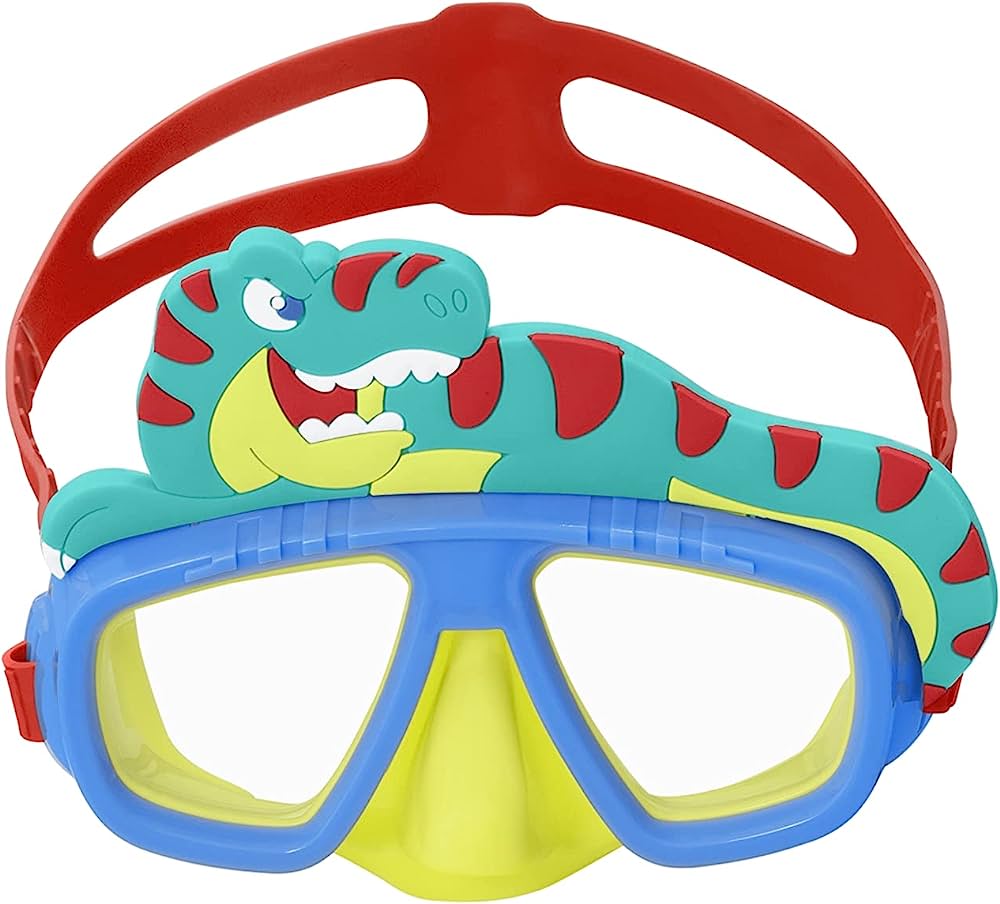 Ninos Kids storeAquaPals Mask DinoGoggles & Swimming CapsBestway