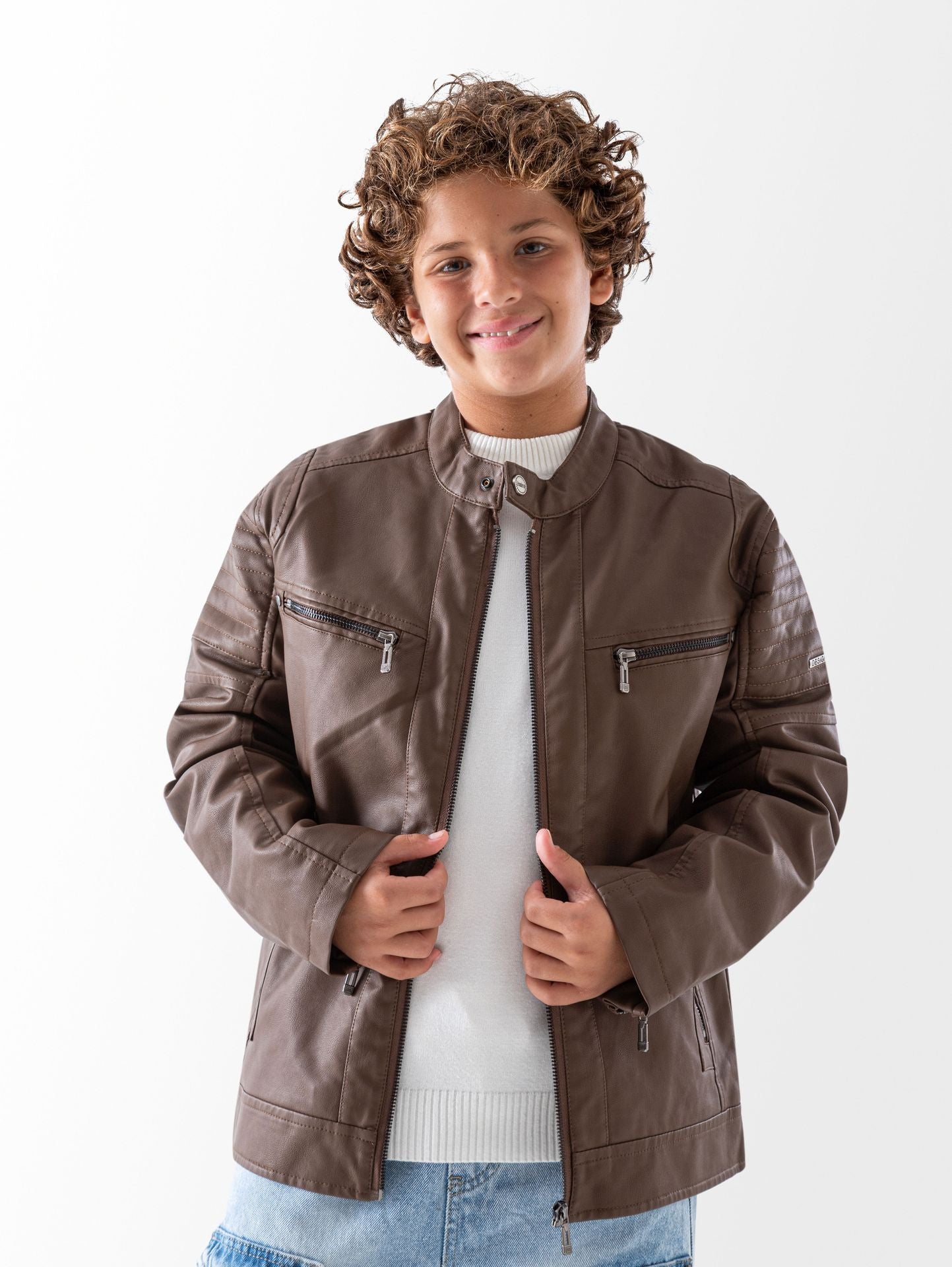 Ninos Kids storeLeather JacketJacketsGeneric
