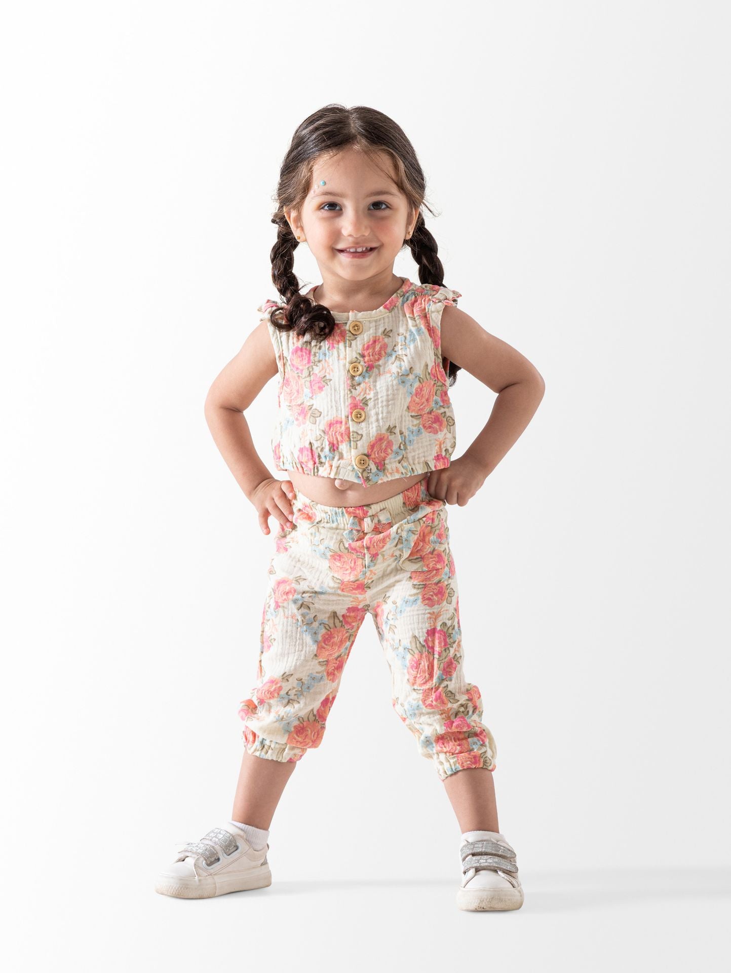 Floral Pants Set