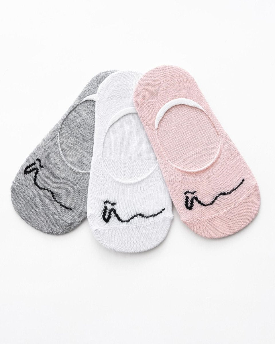 Ninos Kids storeGirls' PI-WH-GR Invisible SocksSocksNINOS