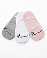 Ninos Kids storeGirls' PI-WH-GR Invisible SocksSocksNINOS