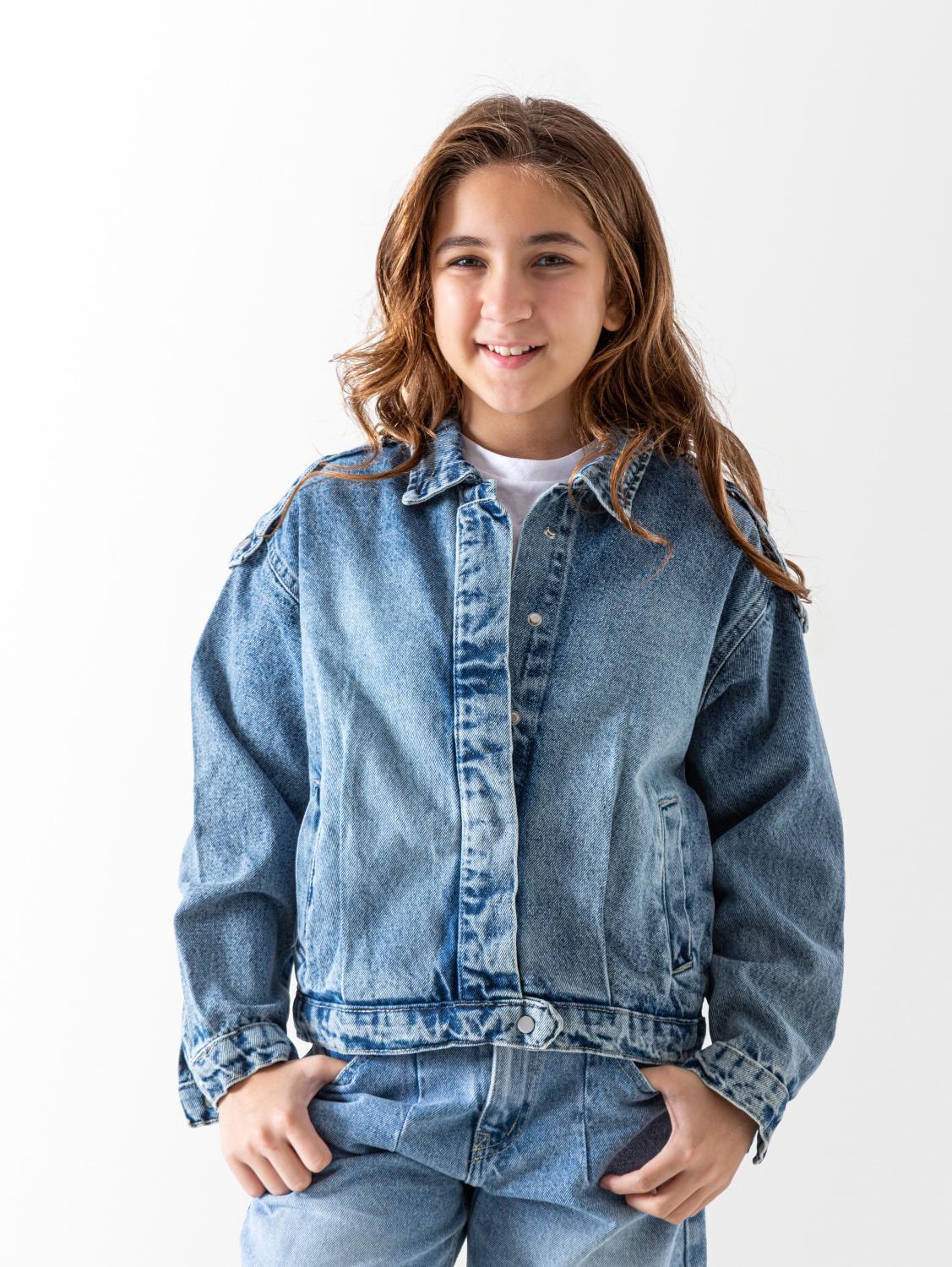 Ninos Kids storeGirls' Medium Denim JacketJacketsNINOS