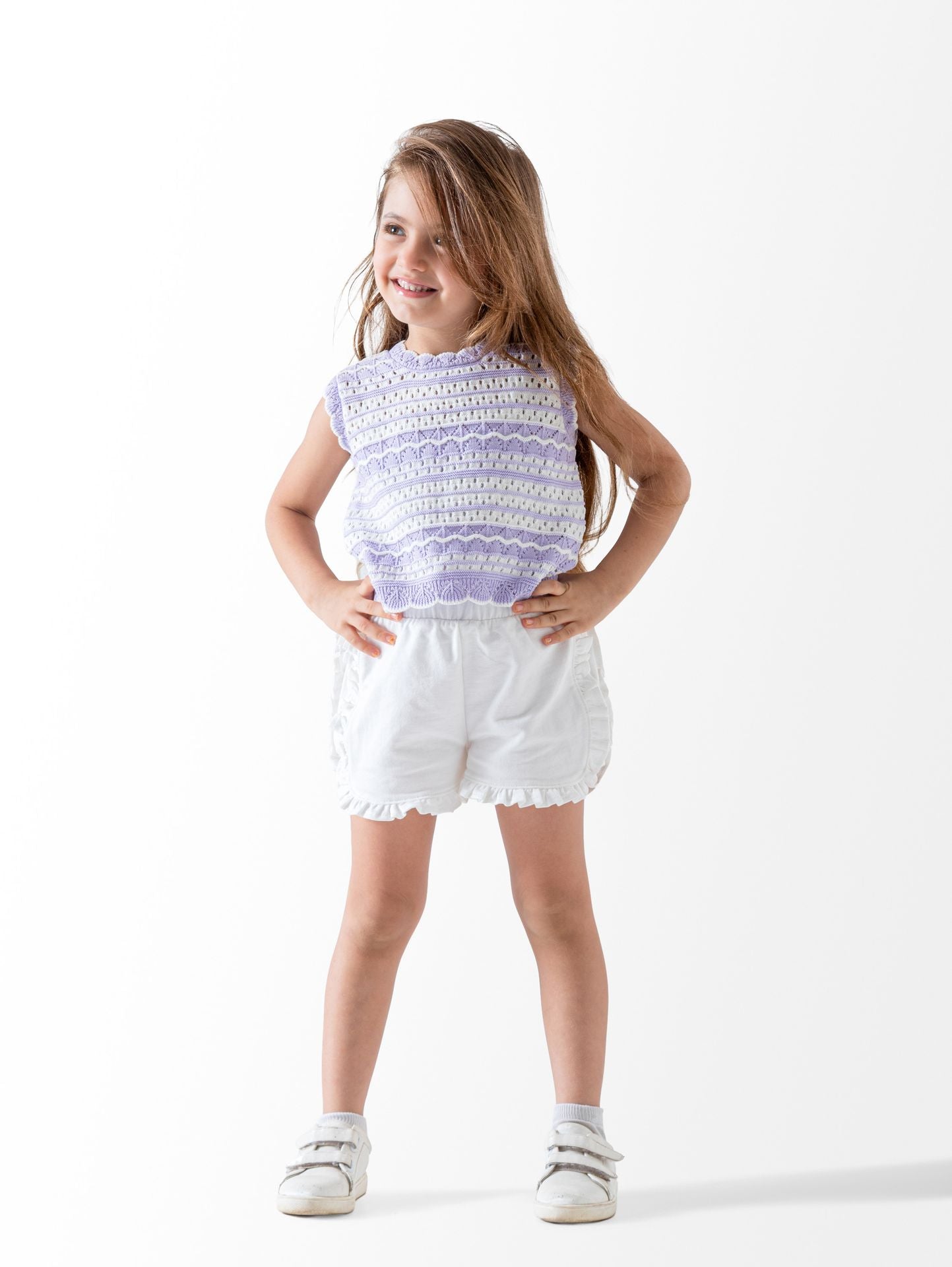 Striped Knitted Tank Top