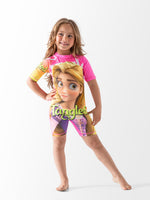 Ninos Kids storeTangled SwimsuitOne - Piece SwimwearLa mer