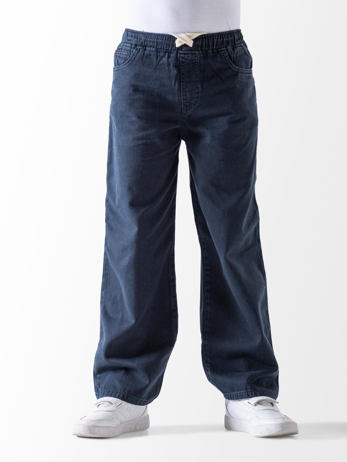 Ninos Kids storeBoys' Navy Wide Leg Gabardine PantsTrousers & PantsNINOS