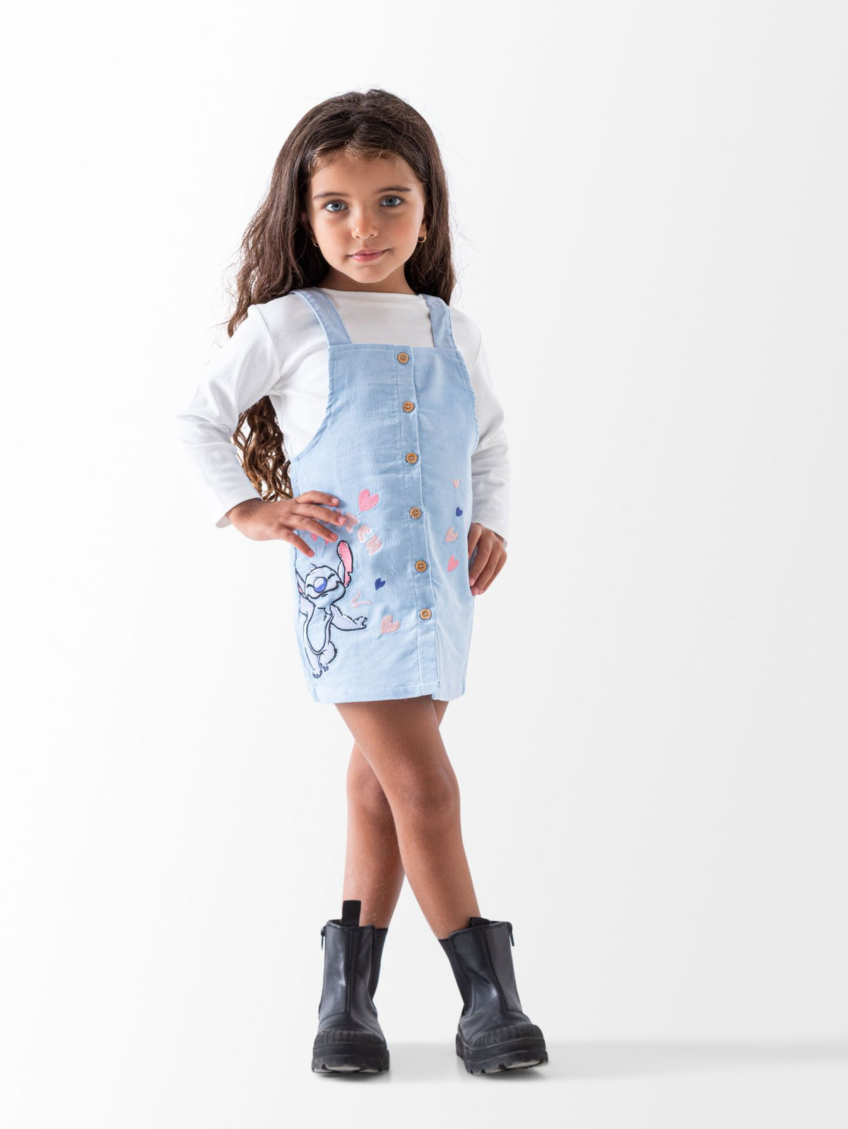 Ninos Kids storeStitch 2PCS Skirtallطقم خروجGeneric