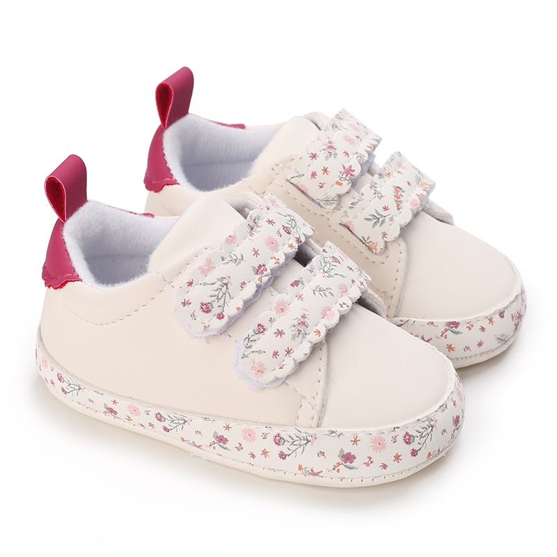 Ninos Kids storeSoft Floral Scotch shoesSoftshoes (Early Walkers)Generic