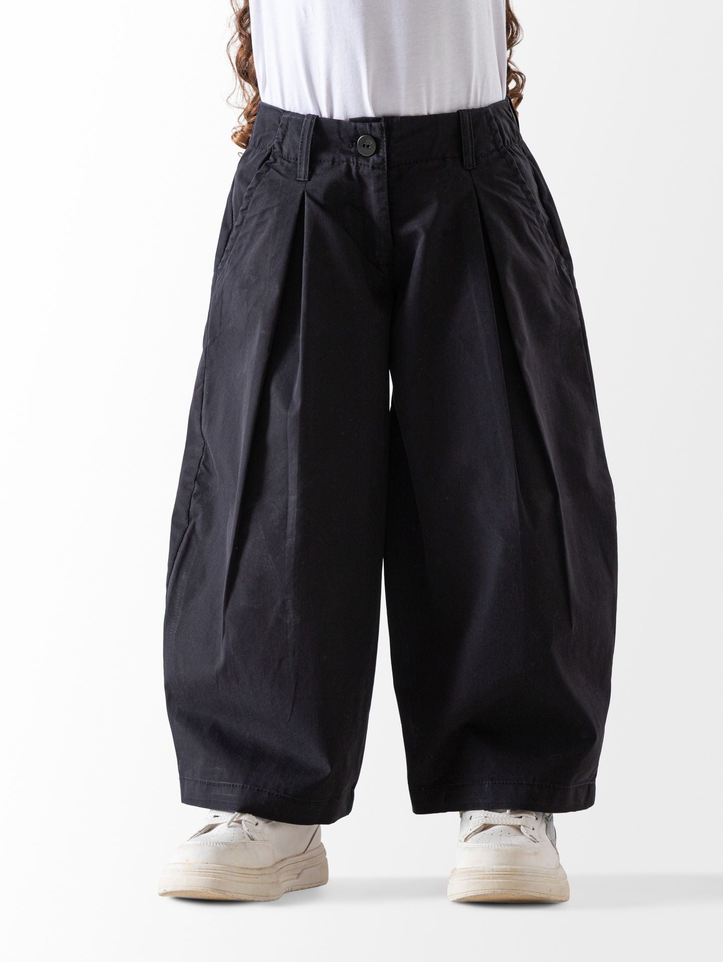 Pleated Wide Leg Pants