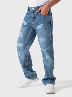 Straight Jeans Trousers
