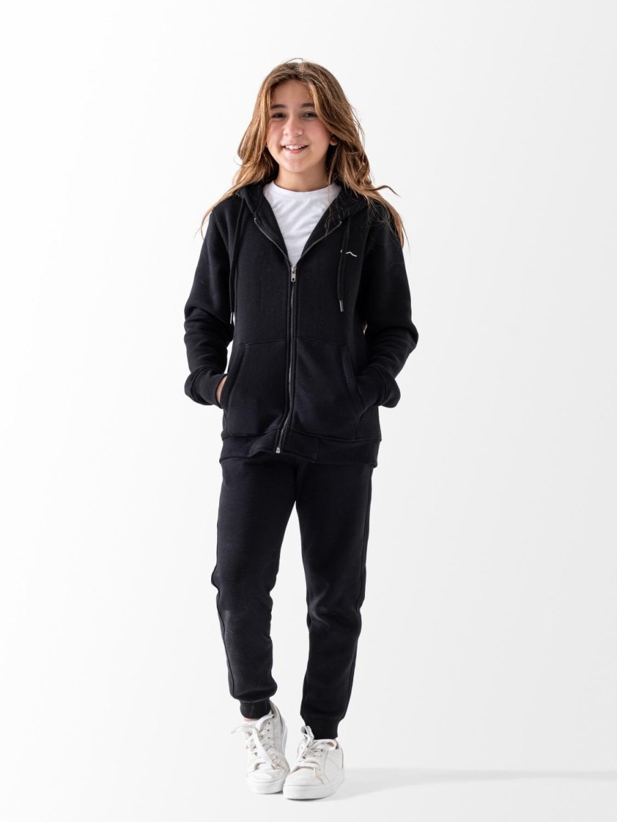 Ninos Kids storeUnisex Black Zip SweatshirtZip sweetshirtNINOS