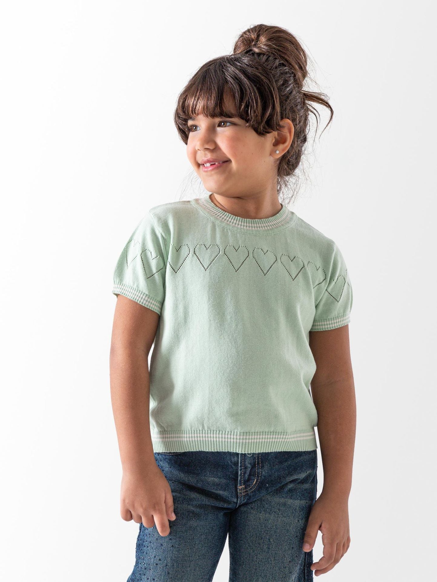 Ninos Kids storeHearts Knit TopT-ShirtsNINOS