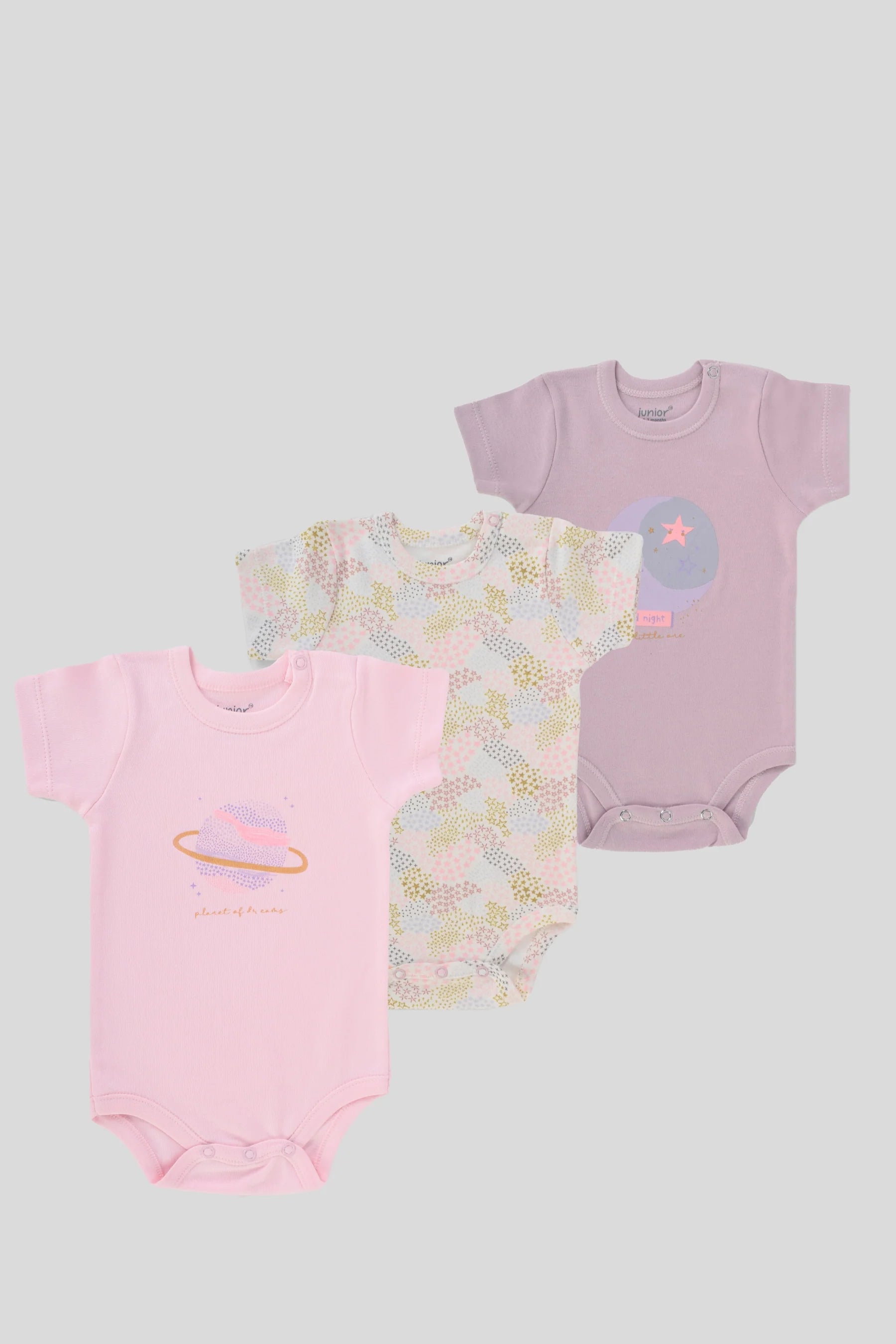 Ninos Kids store3 Pcs Half Body SuitBodysuitsJUNIOR