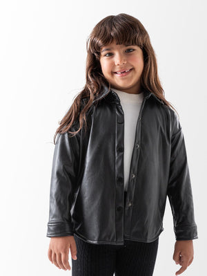 Ninos Kids storeLeather girl shirtGirl blouseNINOS