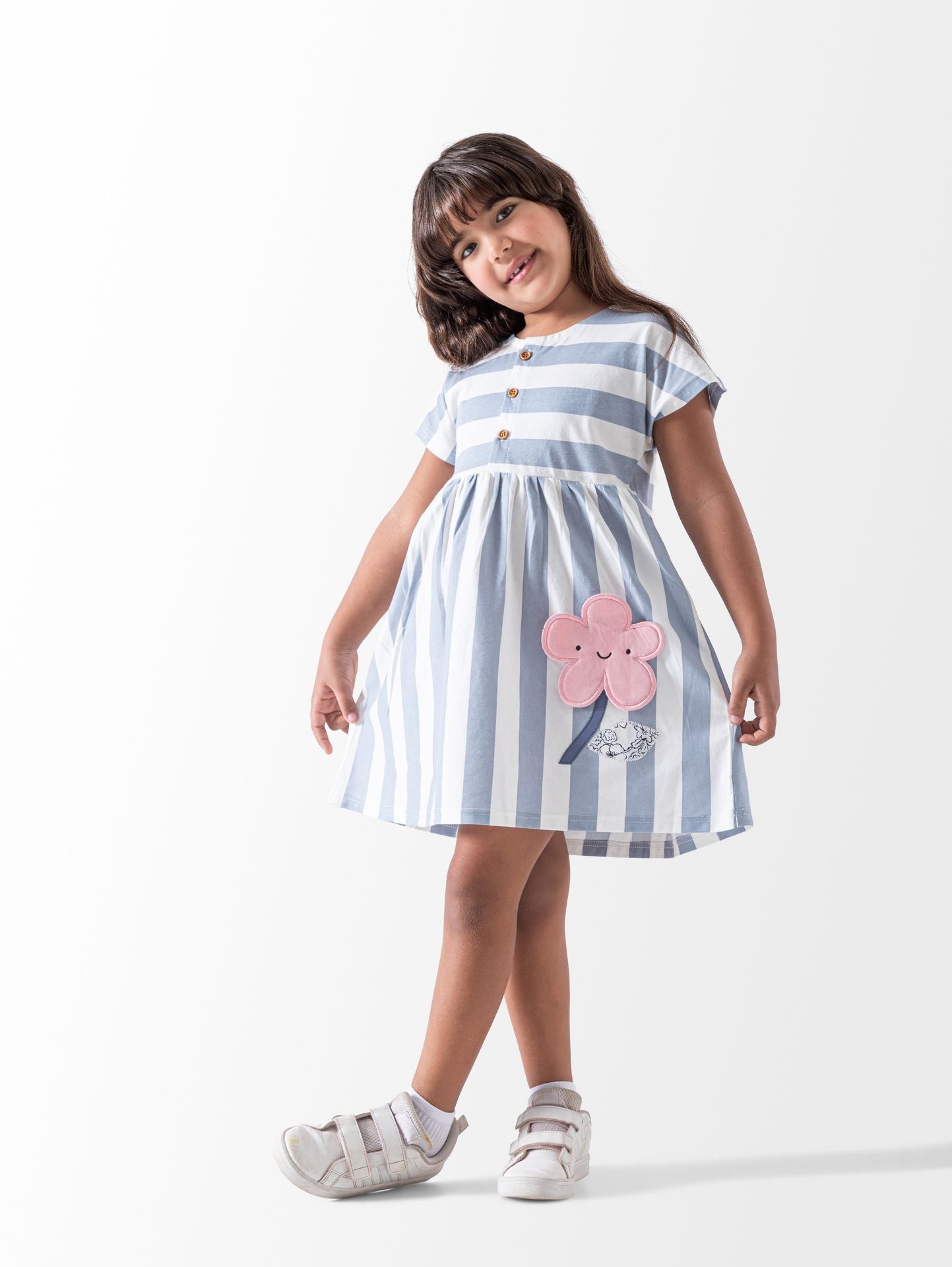 Ninos Kids storeStriped Flower DressDressesNINOS