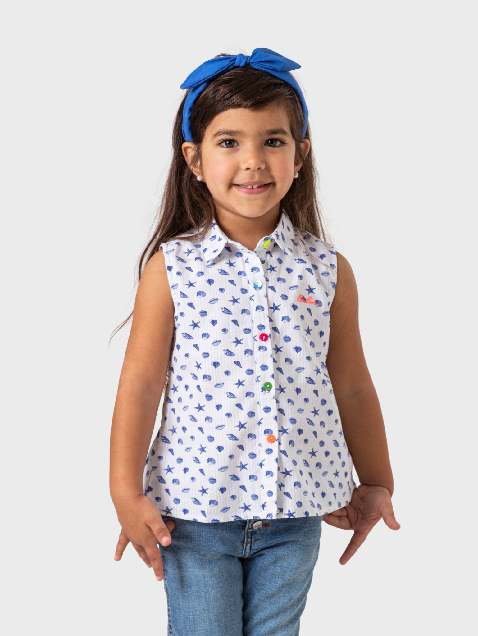 Ninos Kids storeSea Stars BlouseGirl blouseBee Born