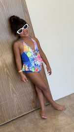 Ninos Kids storeFlowers SwimsuitOne - Piece SwimwearLa mer