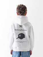 Ninos Kids storeBoys' White Heterophemize HoodieHoodiesNINOS