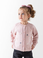 Ninos Kids storeBaby Girls' kashmir Flowers Cardigan PulloverPulloversNINOS