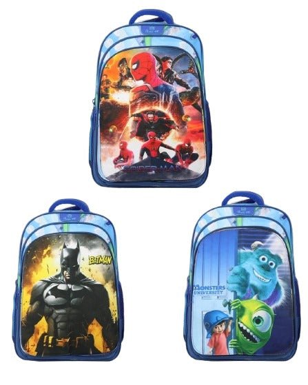 Ninos Kids storeMonsters 3PCS BackpackBag set طقم شنط مدرسة3M