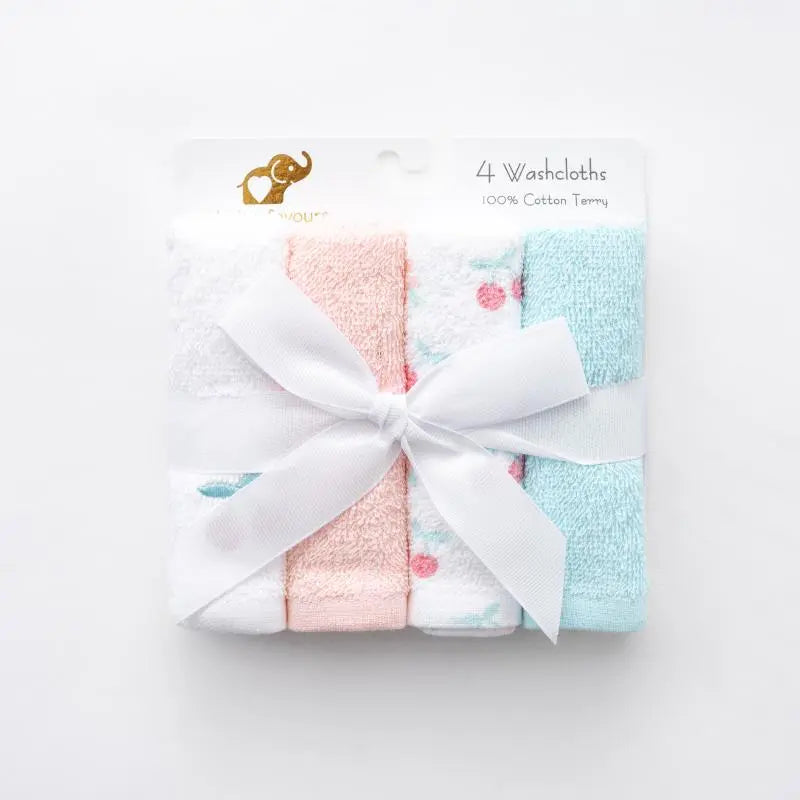 Cherry WashCloths 4PCS