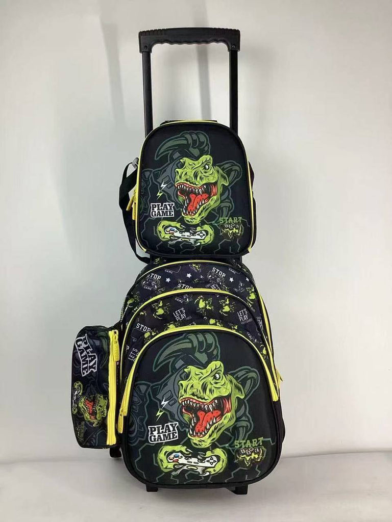 Ninos Kids storePlay 3PCS Trolly BagBag set طقم شنط مدرسةJasmin