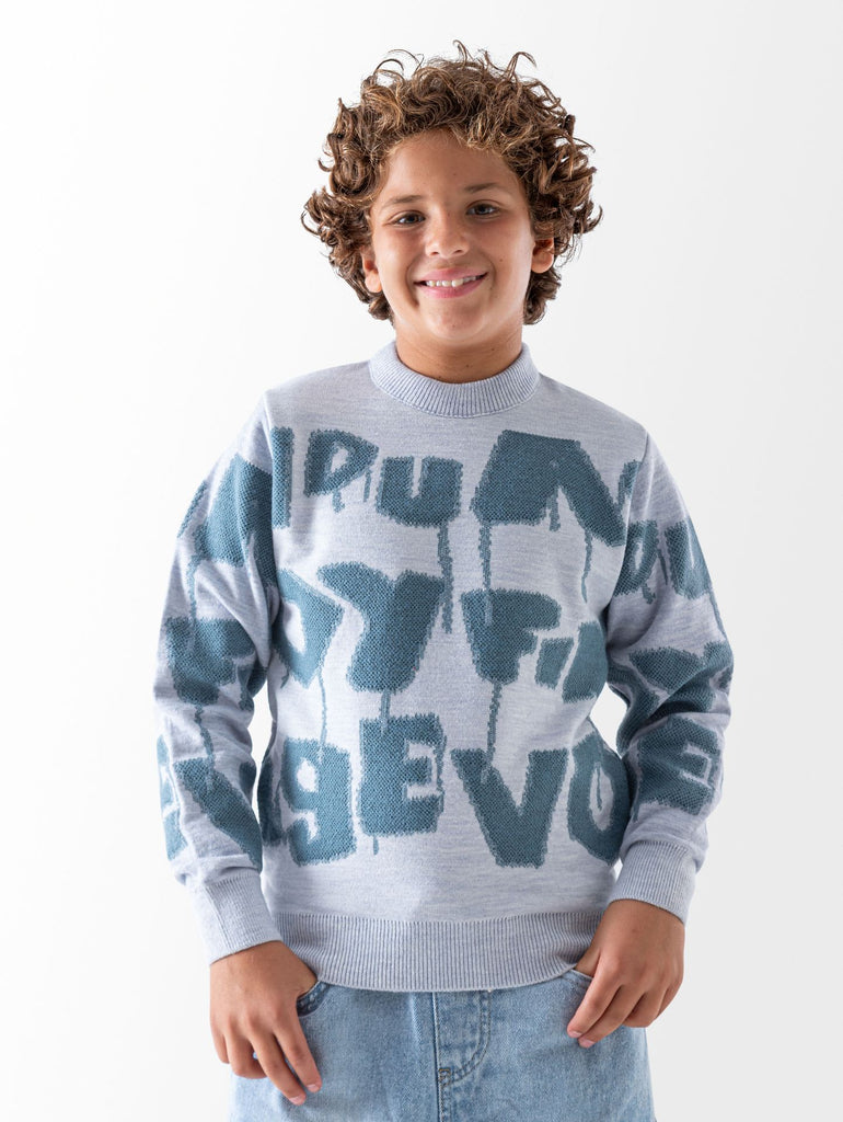 Ninos Kids storeWords PulloverKnitwearDIDUTTI