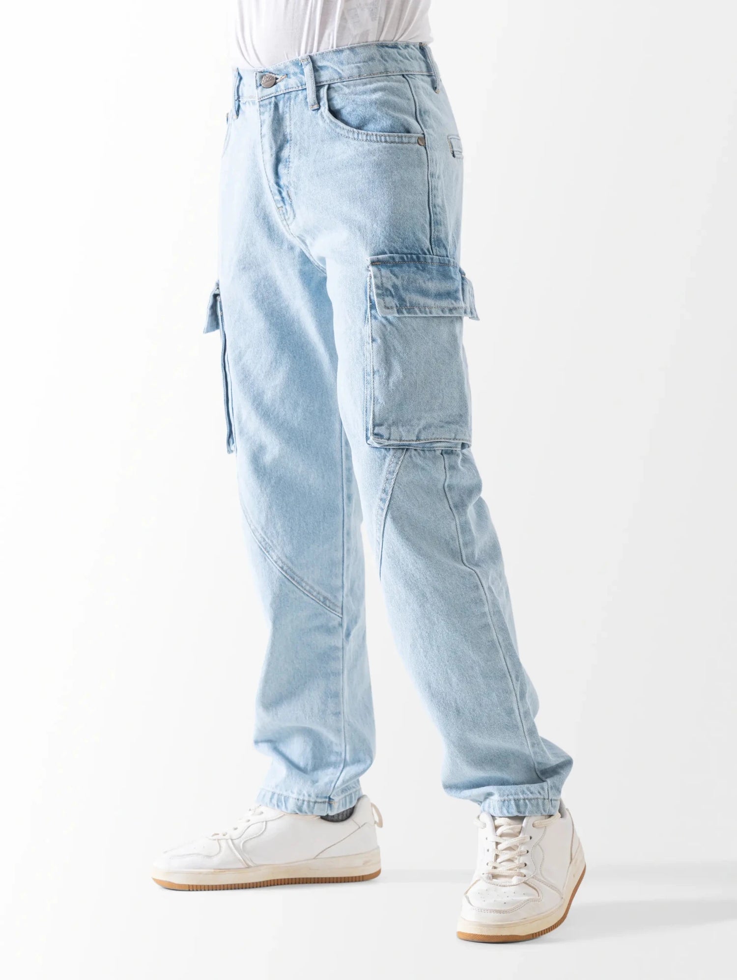 Ninos Kids storeWide Leg Cargo Jeans PantJeans pantsNINOS