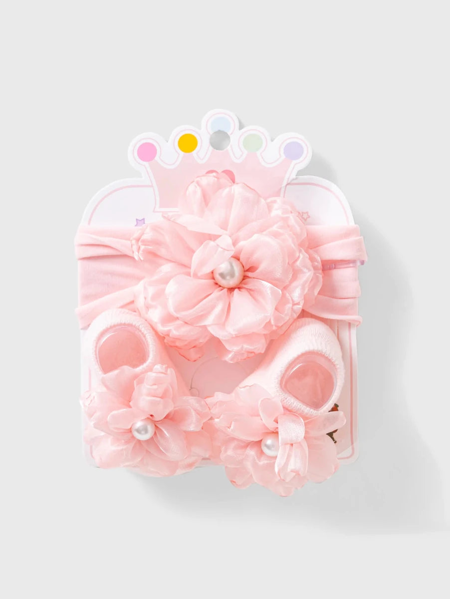 Ninos Kids storeFlower Headband & Baby Socks SetHair AccessoriesNINOS
