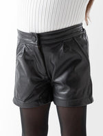 Ninos Kids storeGirls' Black Leather ShortsShortsNINOS