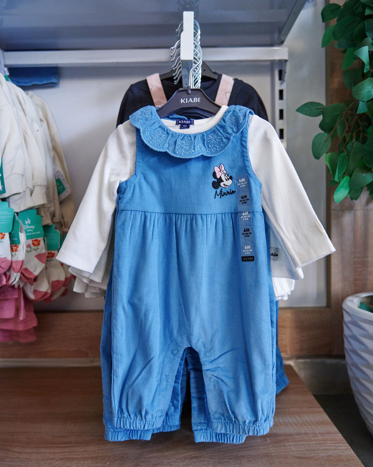 Baby Girls' Blue Minnie 2-Piece Occasion Set